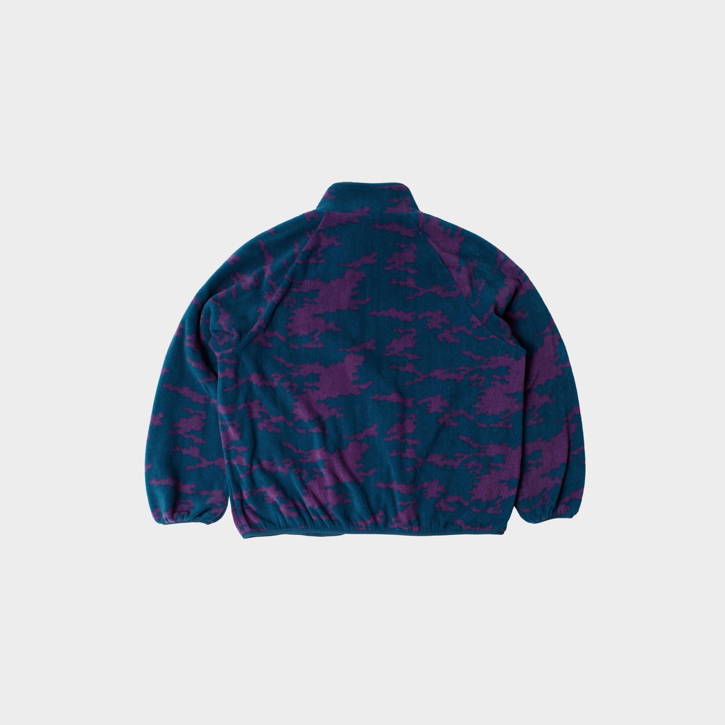 by Parra Purple Darwin Camo Fleece in Farbe blue