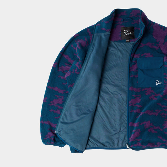 Purple Darwin Camo Fleece