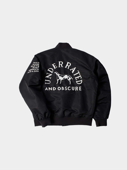 Club Not 1976 Satin Bomber Jacket