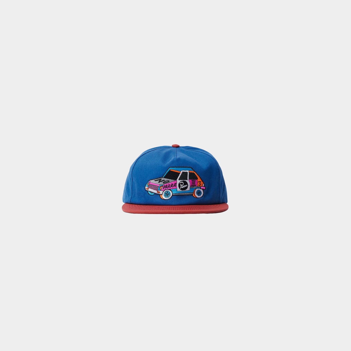 by Parra No Car 6 Panel Hat in Farbe blue